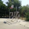 Football goal 3x2 m from steel, with basketball backboard-0