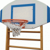 Basketball console for wall bar-0