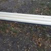 park bench without backrest