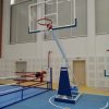 Basketball mobile stand with Plexiglas backboard-0