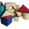 Foam and leather equilateral triangle with 200 mm sides-0