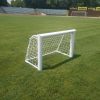 Mini-football goal 1,2 x 0,8 m made of 120 x 100 oval aluminium-0