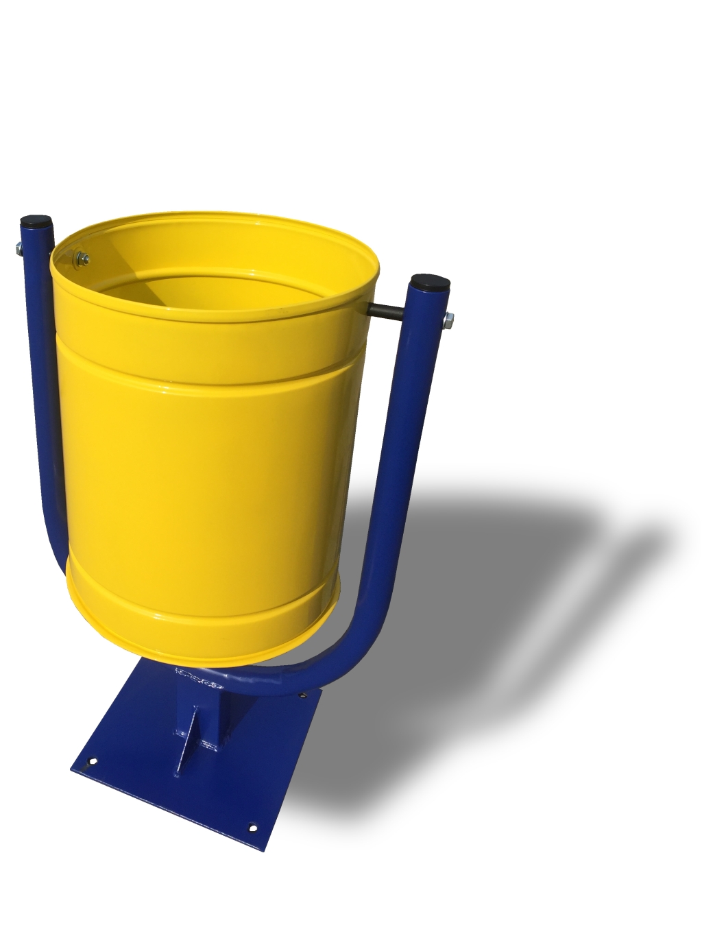 Trash bin made of steel-0