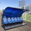 covered subs lux bench