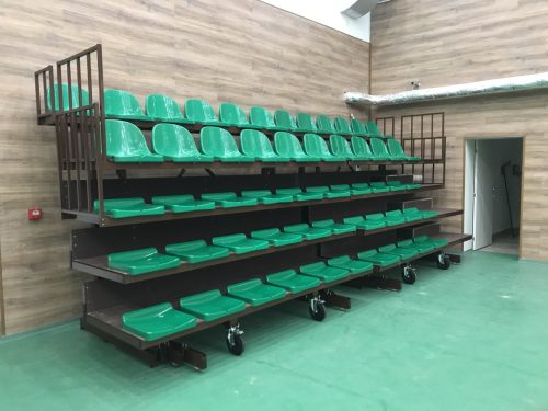 telescopic tribunes