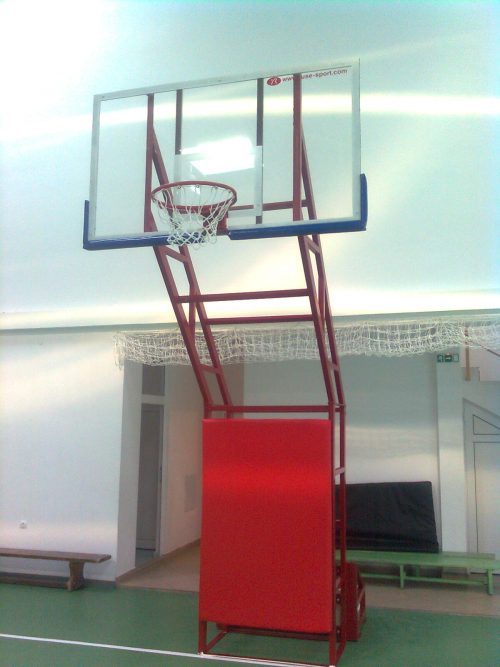 basketball stand bars construction