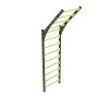 wall bar made of steel