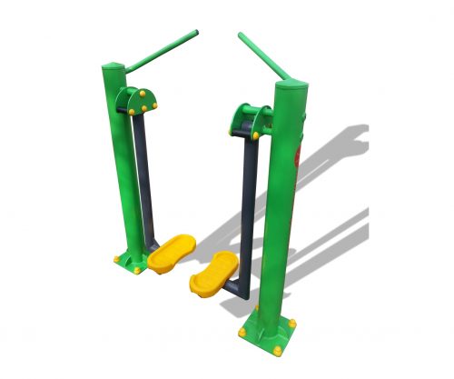 single walking outdoor fitness