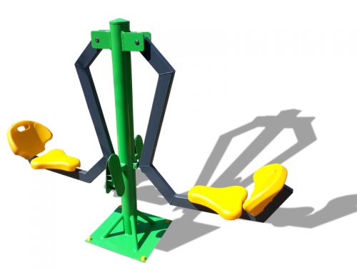 outdoor fitness leg press