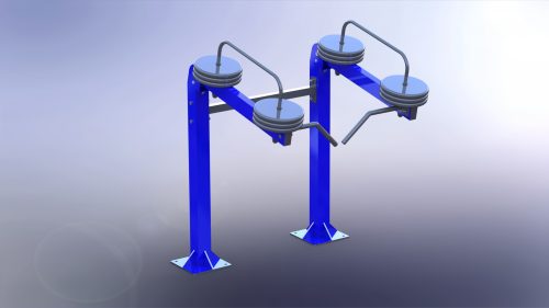 biceps machine outdoor workout