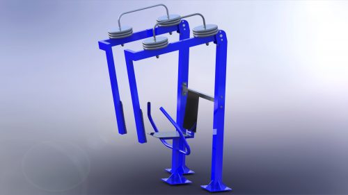 leg press adjustable weight outdoor fitness
