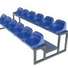 spectator tribune 2 rows